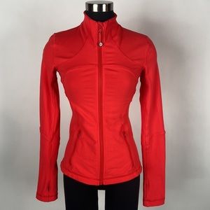 Lululemon Zip-up. Size 4 (small) - Red